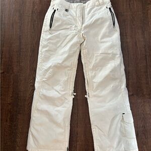 Women’s White Firefly Snowboard Pants